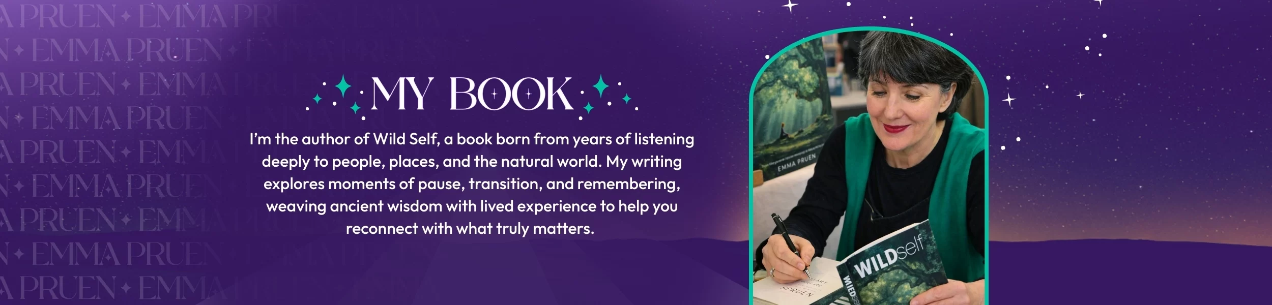 Book hero banner Emma Pruen
